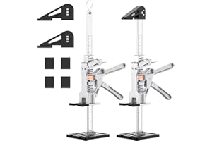 RENYINDA Labor-Saving Arm Jack Multifunctional Construction Jacks, Furniture Jacks，Lift Height 9 inches 400lb Load-Bearing for Installing Windows and Doors, Lifting Furniture, Woodworking Tools