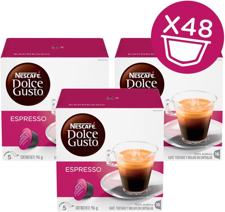 NESCAFÉ Dolce Gusto Nescafé Dolce Gusto Café Espresso de 16 cápsulas