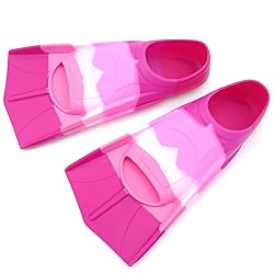 Gugmoy Kids Swim Fins,Comfortable Silicone Flippers