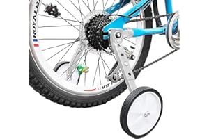 Bicycle Training Wheels Variable Speed Bicycle Training Wheels Rear Wheel Bicycle Stabilizers Mounted Kit for Children Kids U