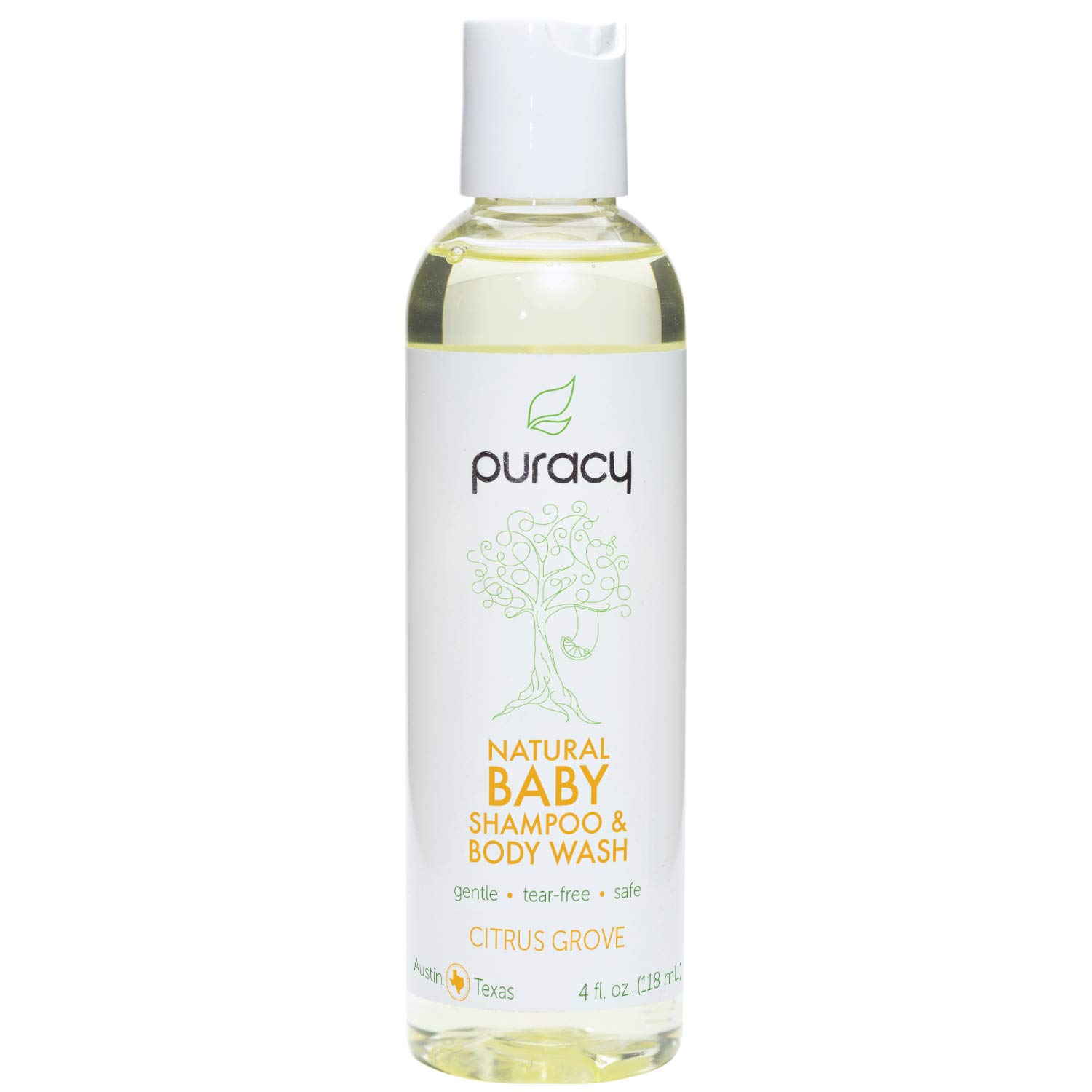 puracy natural baby shampoo & body wash