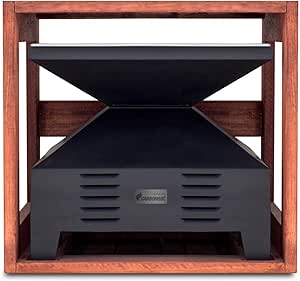 CARBONeat C40 Asador de carbón portátil con parrilla de acero