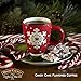 Door County Coffee, Single Serve Cups for Keurig Brewers, Candy Cane, Peppermint Flavored Coffee, Medium Roast, Ground Coffee, 12 Count