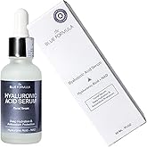 The Blue Formula Hyaluronic Acid + NAD Face Serum - Deep Hydration & Radiance - Antioxidant Skincare - Lightweight, Fast-Absorbing - For All Skin Types - 30 ml (1.01 fl oz)