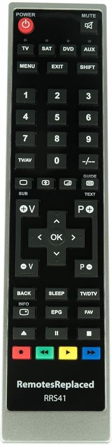 Télécommande Pour Téléviseurs Smart-tech SMT32P28SLN83U Et SMT40P28FV1U1B1 - Neuf