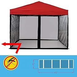 Tappio 10x10 Mosquito Net with Zipper for Patio
