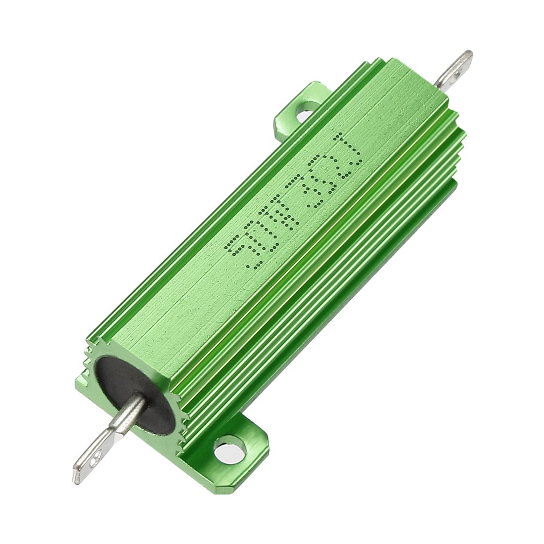 2x 50W 30 Ohm Aluminium Widerstände - Grüne Leistungswiderstände