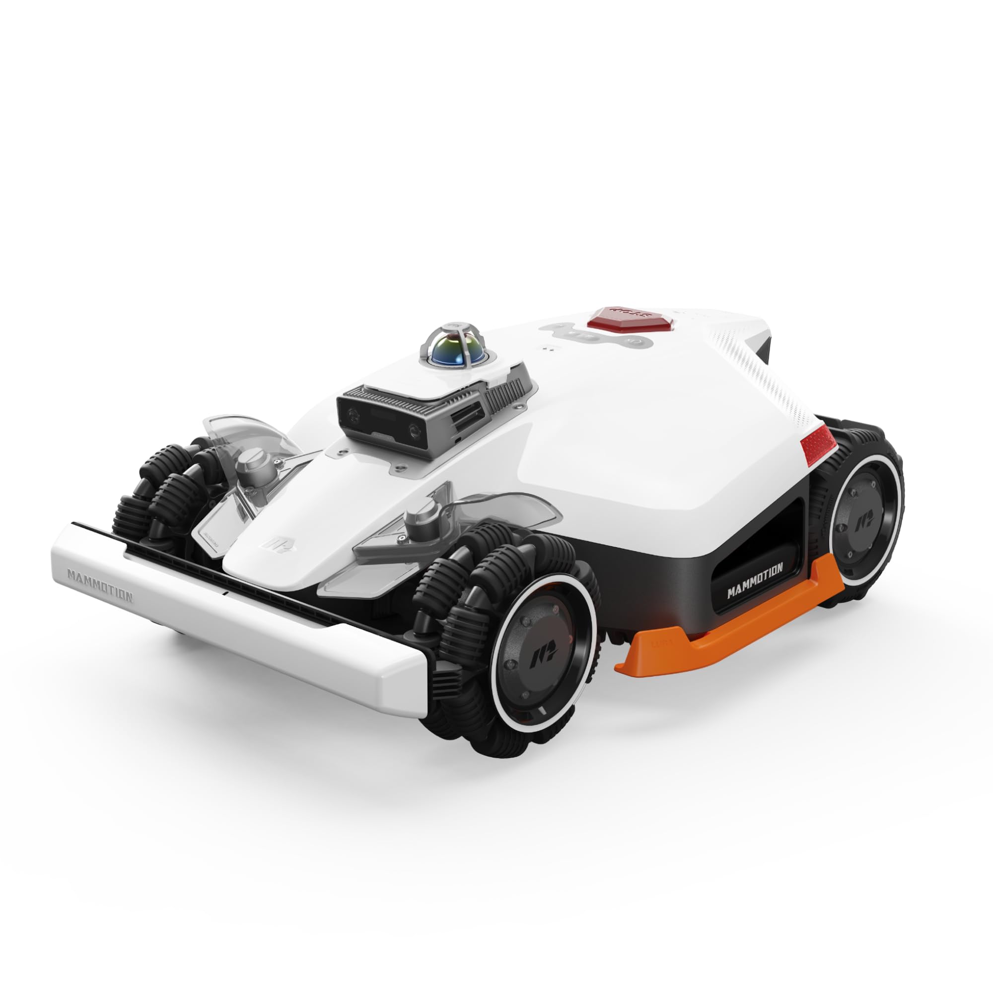Mammotion LUBA 3 AWD 5000 Robot Lawn Mower with Garage (Ship Separately), 1.25 Acres, 360° LiDAR+NetRTK+AI Vision, All-Wheel-Drive for 80% Slopes, 50 Multi-Zone Management, Cutting Height 1.0"-2.7"