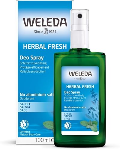WELEDA Sage 12H Deodorant Spray 100ml - Aluminium Free Natural Ingredients
