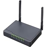 FLYINGVOICE FWR8101 Analog Telephone Adapter, VoIP Adapter with 1 FXS Port, AP &amp; Repeater Mode, 2.4GHz 300Mbps Wi-Fi, Supports T.38 Fax Protocol, Ideal for PBX, SMB, Remote Work &amp; Business Travel