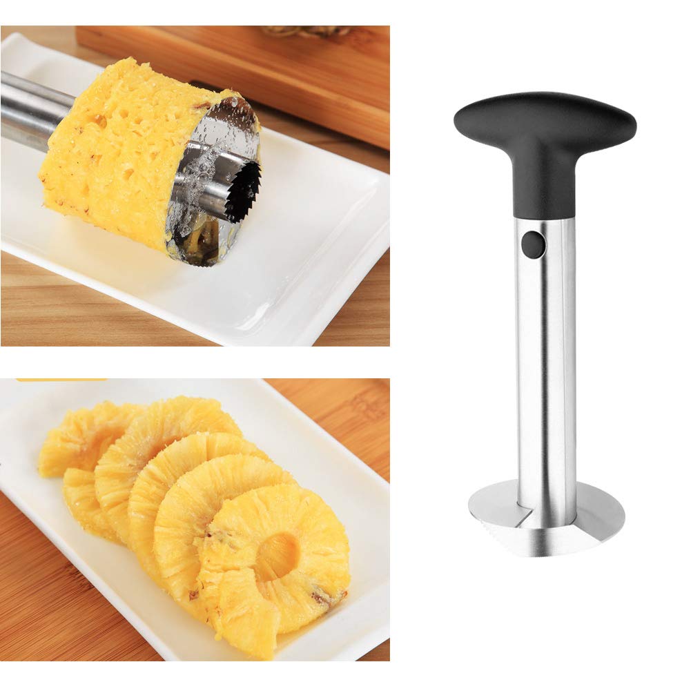 Pineapple Corer Peeler Slicer Cutter, Stainless Steel Easy Kitchen Gadget Tool eBay
