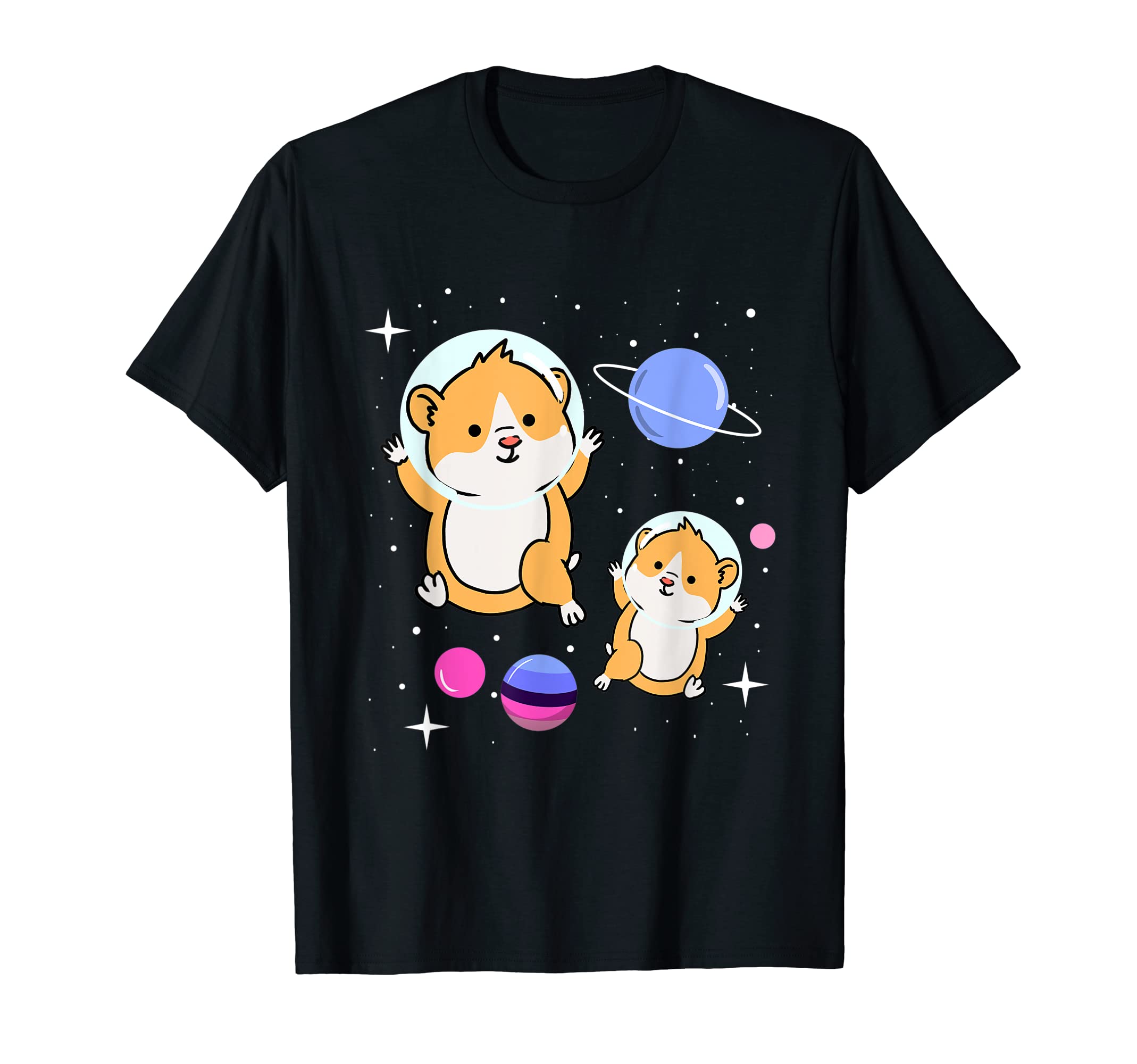 Omnisexual Hamster In Space Omnisexual Pride T-Shirt
