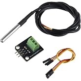 BOJACK DS18B20 Temperature Sensor Module Kit with Waterproof Stainless Steel Probe for Raspberry Pi