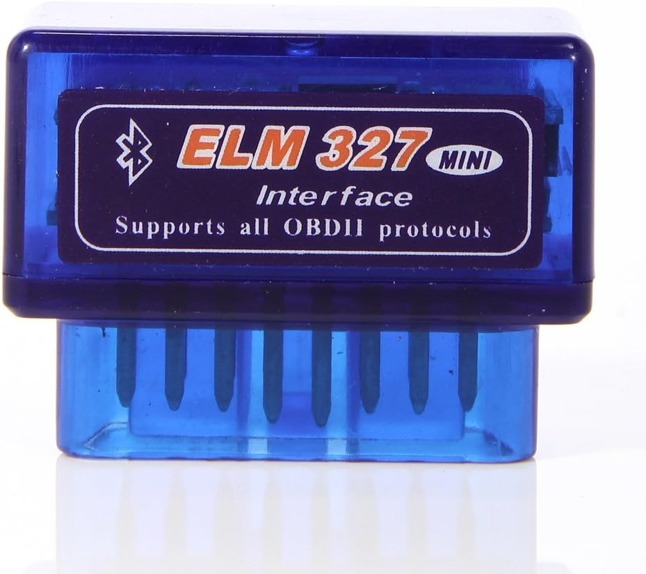 Ktrack ElLM327 Bluetooth Obd2 Obd-ii Car Auto Diagnostic Scanner for Android iOS (Blue)