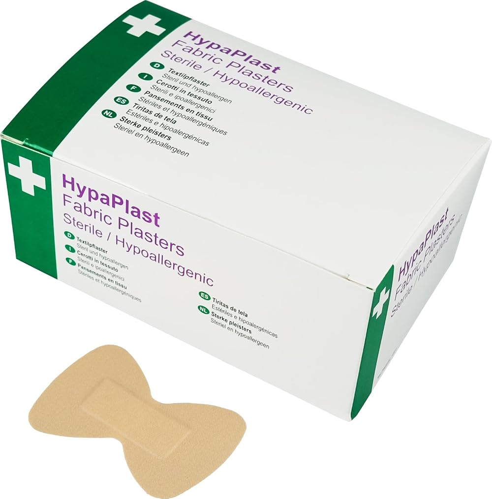 Safety First Aid HypaPlast Fabric Plasters Fingertips Pack of 100