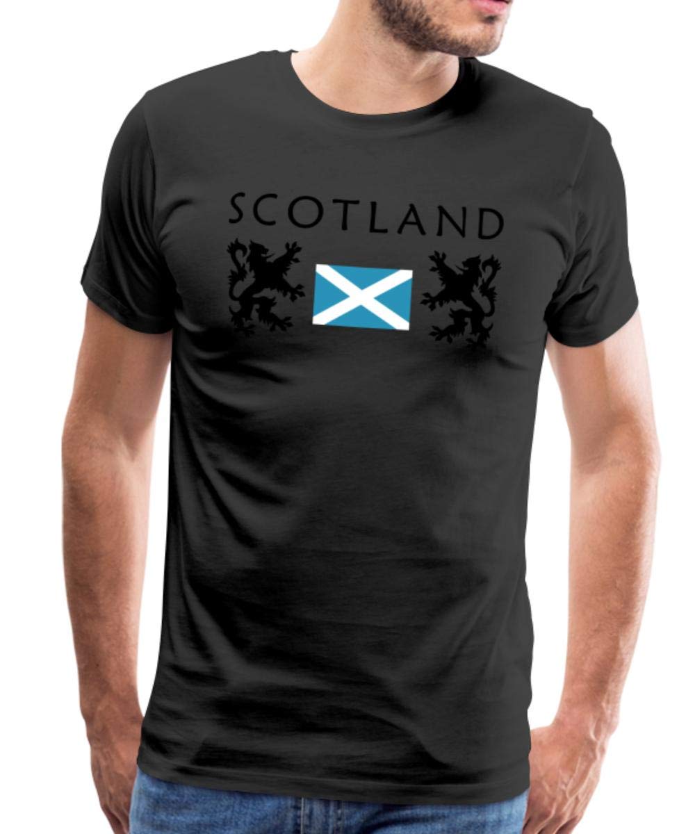 Spreadshirt Scotland Scottish Flag Lion Rampant Mens T Shirt