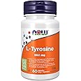 NOW Supplements, L-Tyrosine 500mg, Stress Management Support, 60 Capsules