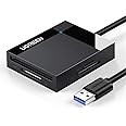 UGREEN SD Card Reader USB 3.0 Card Hub Adapter 5Gbps Read 4 Cards Simultaneously CF CFI TF SDXC SDHC SD MMC Micro SDXC Micro 
