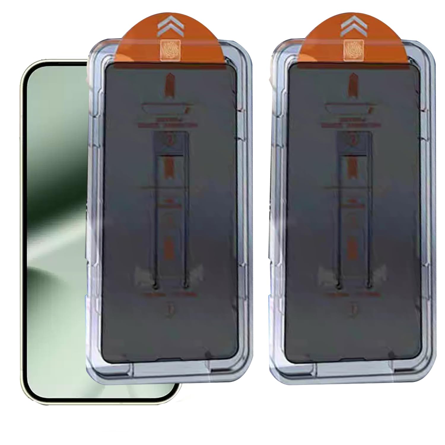 Photo 1 of FYDIKHN 2 PCS Privacy Screen Protector Tempered Glass for Google Pixel 10 Pro/10/9 Pro/9 Anti-spy Anti-Peeping Film with Alignment Tool Easy Installation Kit