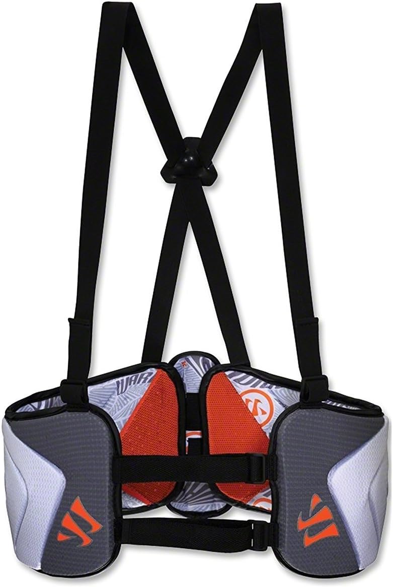 Warrior Burn Rib Pad (Large, Black) Lacrosse Rib Pads