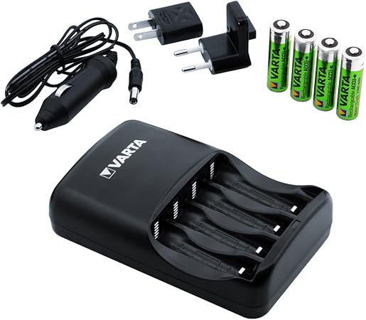 Amazon Com Makro Racer Charging Kit Ac Car Charger 4x Aa