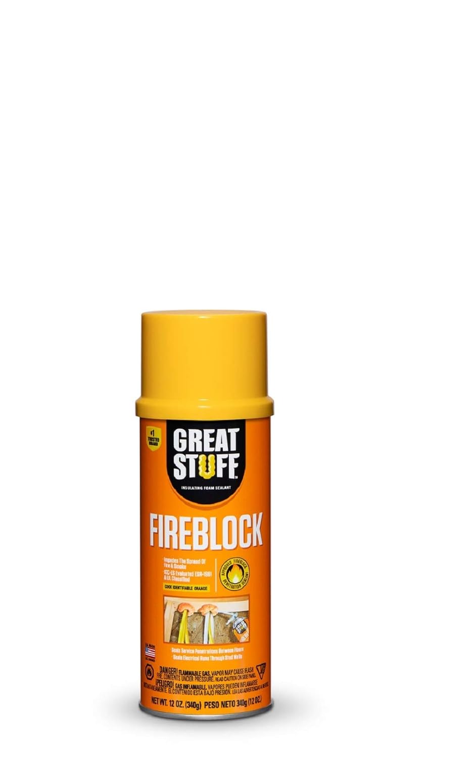 GREAT STUFF Fireblock 12 oz Insulating Foam Sealant, Sealers Amazon