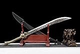 LONGSWORD Handmade Dadao Cow-Tail Sword with Forged