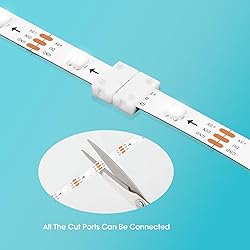 WENHSIN 10-Packs 3-Pin LED Connectors for LED Strip