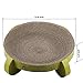 PAWISE UFO-Shaped Cat Scratcher Lounge – Reversible Cardboard Scratching Pad, Durable Cat Scratch Bowl & Bed, Interactive Scratcher for Indoor Cats & Kittens