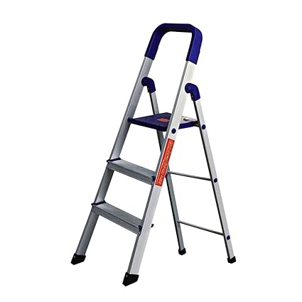 Orril Home Pro 3 Steps Foldable Ladder Made of Aluminium