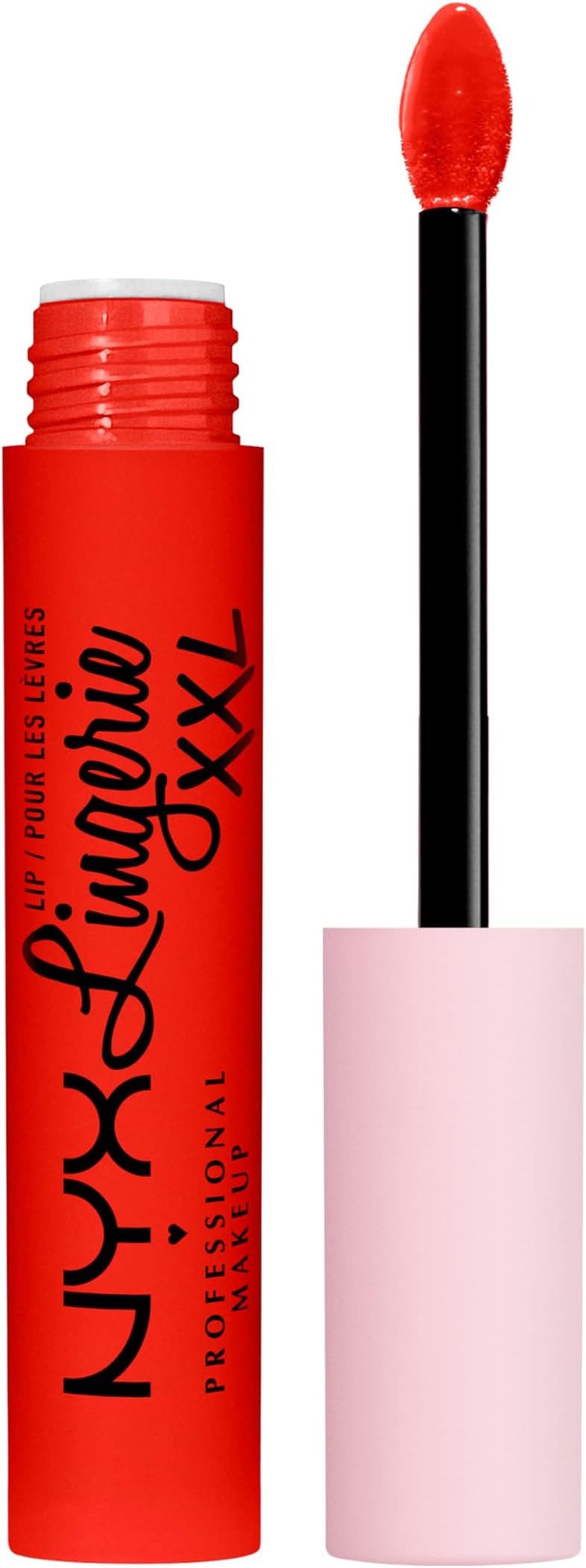 NYX Lip Lingerie XXL Matte Liquid Lipstick On Fuego Vegan 16hr Long Lasting