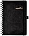 Action Day Planner 2016, Jan-Dec Calendar - Daily Weekly Yearly Organizer & Goal Journal (6x8 / Black/Spiral)