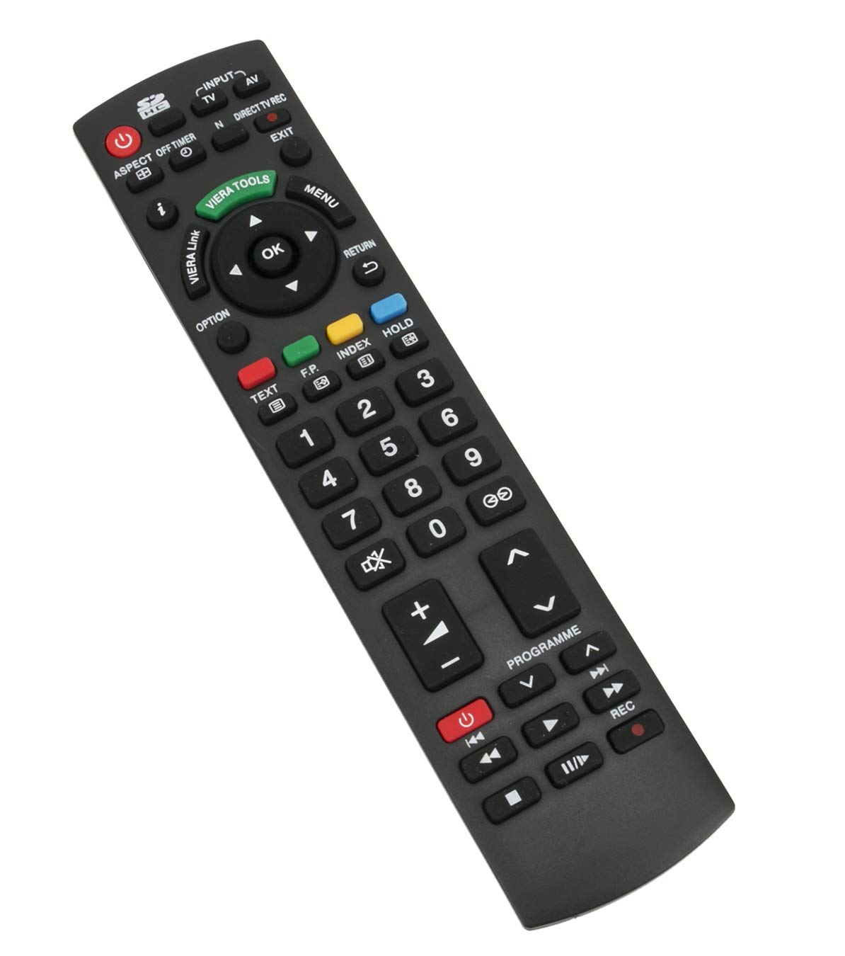 VINABTY N2QAYB000350 Replacement Remote Control Fit for Panasonic Plasma TV VieraTX-P42S11B TX-P50S11B TX-L32X15P TX-L32X15PS TX-L37X15P N2QAYB000328 N2QAYB000352