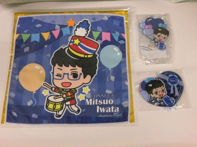 Amazon Co Jp セガコラボカフェ Kiramune Cafe タオル パレード バルーン アクリルスタンド ハート キーチェーン 岩田 ホビー