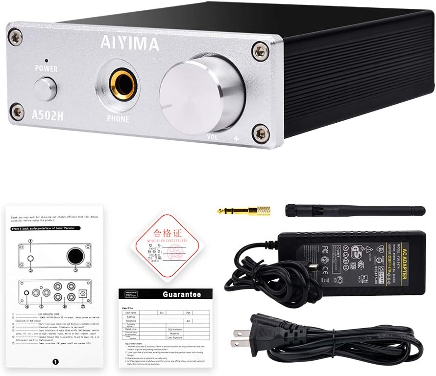 Best Home Stereo Amplifier Silver