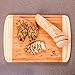  100% Organic Bamboo Cutting Board: Strong, Beautiful Two-toned 18x12 Grooved Wooden Great For Cutting, Chopping, Prepping and Serving. Comes Pre-Oiled. Cleans Easily. Eco-Friendly. Won't Dull Knives.