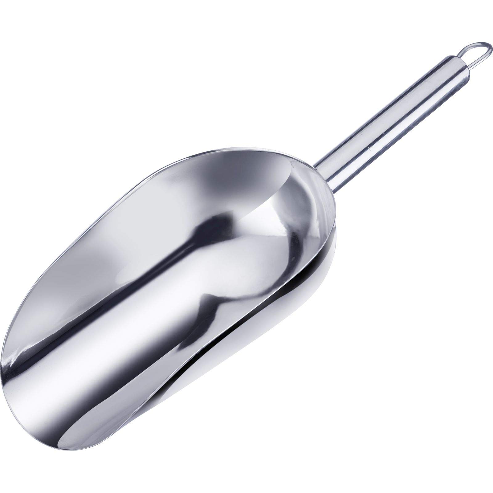 Westmark baking/weighing/filling scoop, capacity: 400 ml (approx. 500 g flour), stainless steel, Halia, silver, 91062270