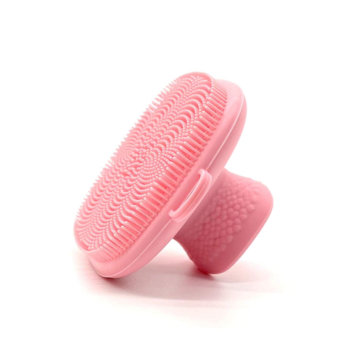 Soft Silicone Manual Facial Cleansing Brush, Mild Anti-Slip Handheld Face Exfoliating and Massage Scrubber, Gentle Face Wash for Skin Care Clean Pore Blackhead Exfoliating: Beauty