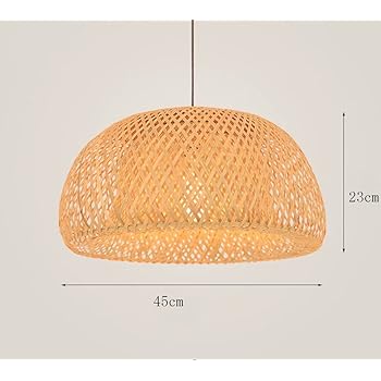 Amazon.com: Ikea SINNERLIG Pendant lamp, bamboo 1628.5172 ...