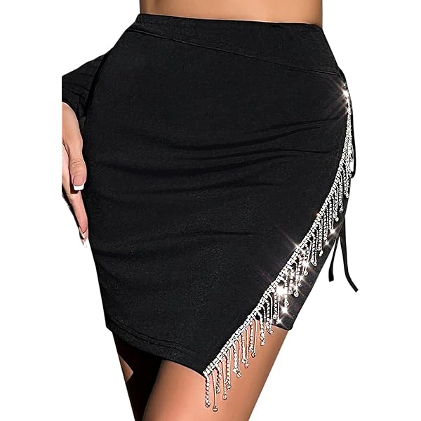 Punk Rock Mini Skirt For Women - Zip Front, High Waisted, Gothic Ring Detail, Black PU Hem