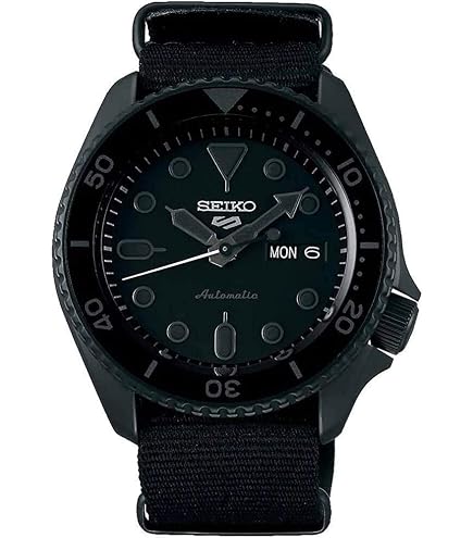 Amazon.com: Seiko Men's Analogue Automatic Watch with Silicone