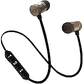 iJoy Bluetooth Wireless Sport Earbuds IPX4 Sweatproof Sport Headphones with Microphone, Noise Cancelling Earphones, Noise Cancelling Headset for Workout, Running, Gym