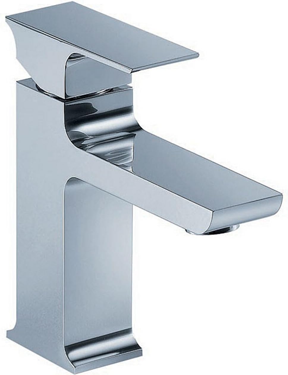 Fluid Faucets Fluid F21001 Jovian Single Lever Bathroom Faucet