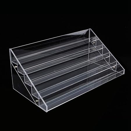 Gototop 5 Tier Nail Polish Rack Acrylic Cosmetic Organiser