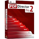 PDF Director 2 PRO with OCR - for 3 PCs - Comprehensive PDF Editor Software compatible with Win 11, 10, 8 and 7 &ndash; Edit, Create, Scan and Convert PDFs &ndash; 100% Compatible with Adobe Acrobat