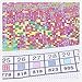 Cross Kit Stitch, Kisstaker 54x118cm Sakura Cherry Blossom Trees DIY Cross Stitch Embroidery Kit Home Decor Arts, Crafts & Sewing Cross Stitch