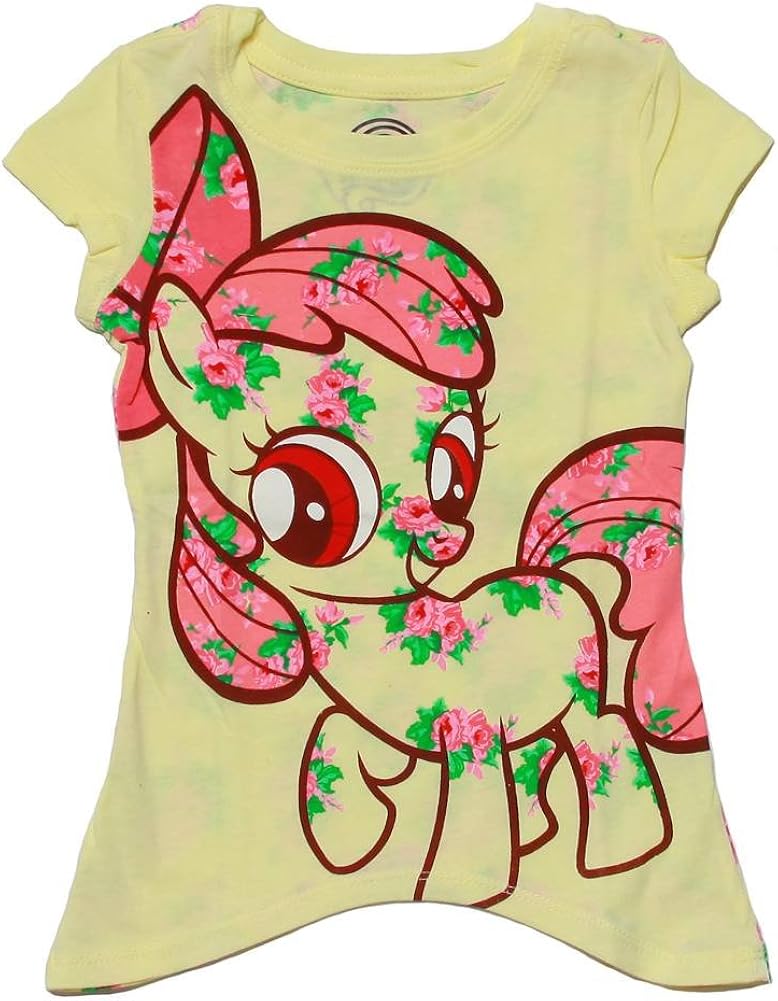 My Little Pony Yellow Toddler Shark Bite T-Shirt