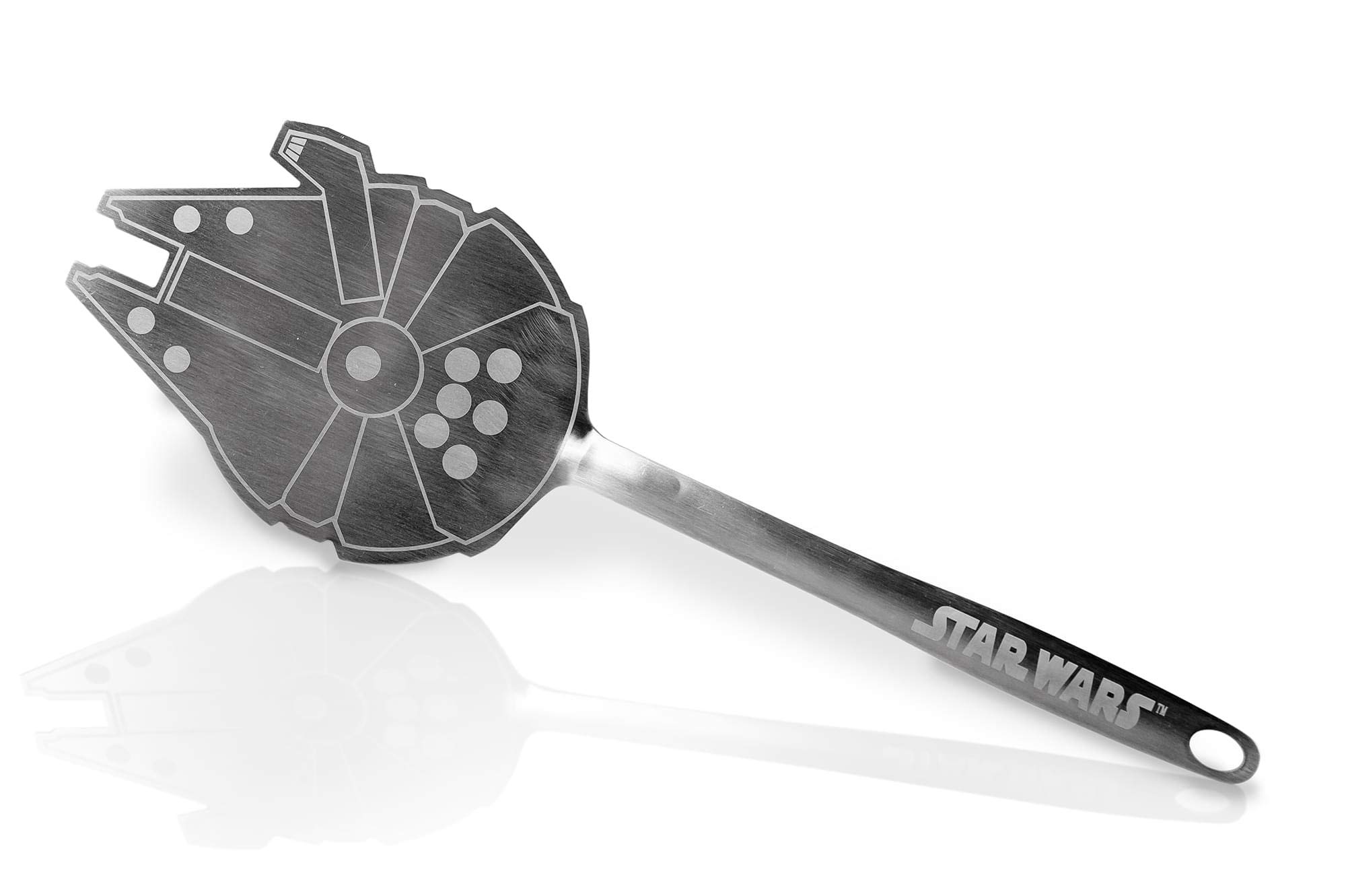 Funko SW00730 Star Wars Spatula: Milliennium Falcon, Silicone, Grey, 35.8x11x35.8 cm