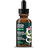 Gaia Herbs Echinacea Goldenseal Supreme - Goldenseal Root Herbal Nutrient Complex for Immune Support - Convenient Liquid Extract - Soy, Dairy & Gluten Free - 1 oz
