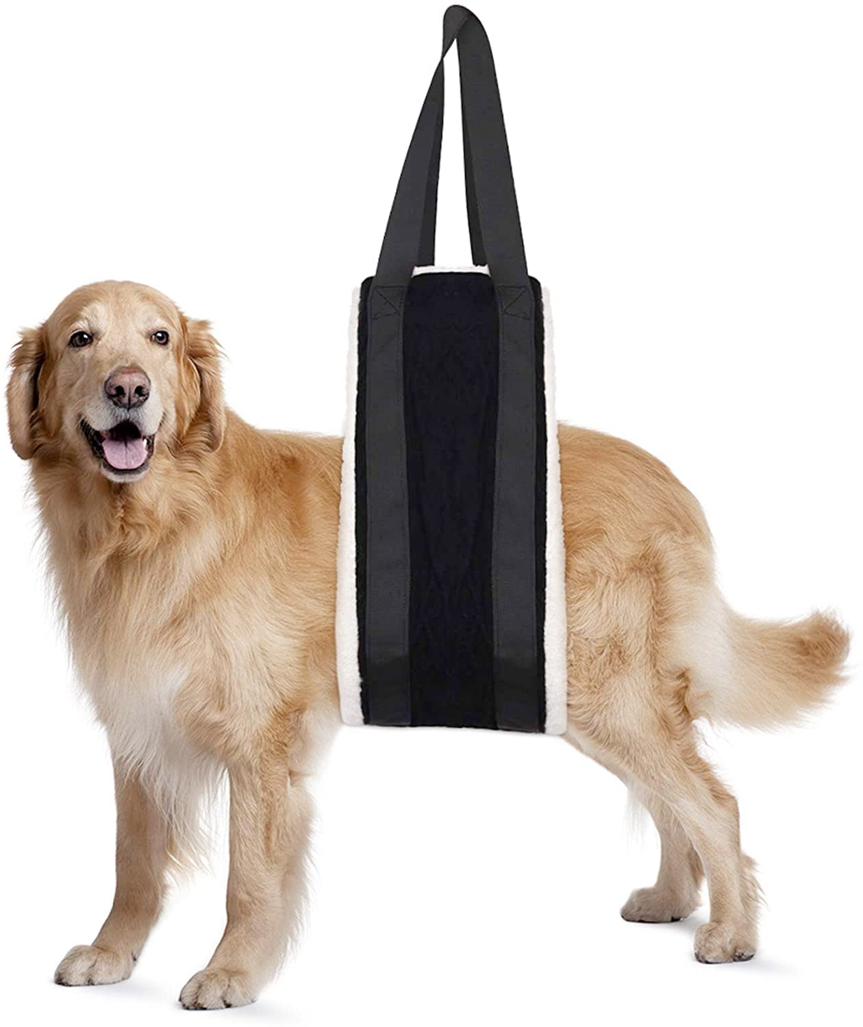 Photo 1 of 20-150lb Dog Sling for Large Dogs Hind Leg Support, Hevy Duty Portable Dog Lift Harness for Back Legs, Dog Hip Harness Large Breed, Dogs Lifter to Help Lift Rear for Senior/Injured Dog